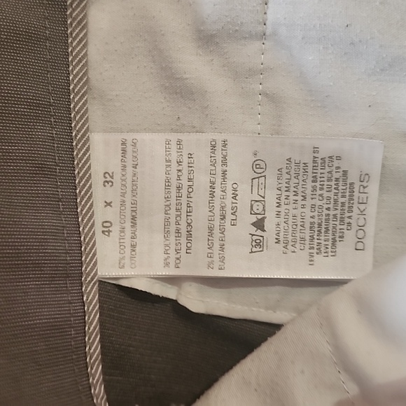 Dockers D2 mens pants size 40 x 32 - Picture 3 of 5